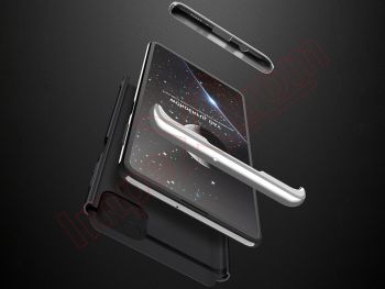 GKK 360 black and silver case for Samsung Galaxy F62 (SM-E625F) / Galaxy M62 (SM-M625F)
